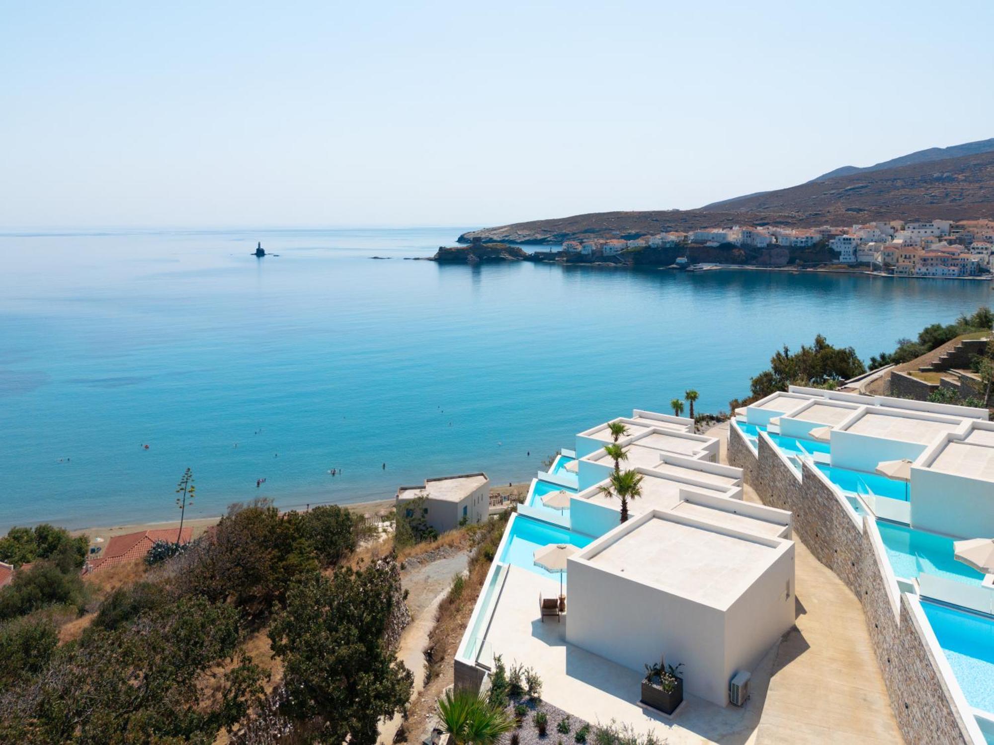 Golden Vista, Beachfront Suites By Explore Andros Eksteriør billede