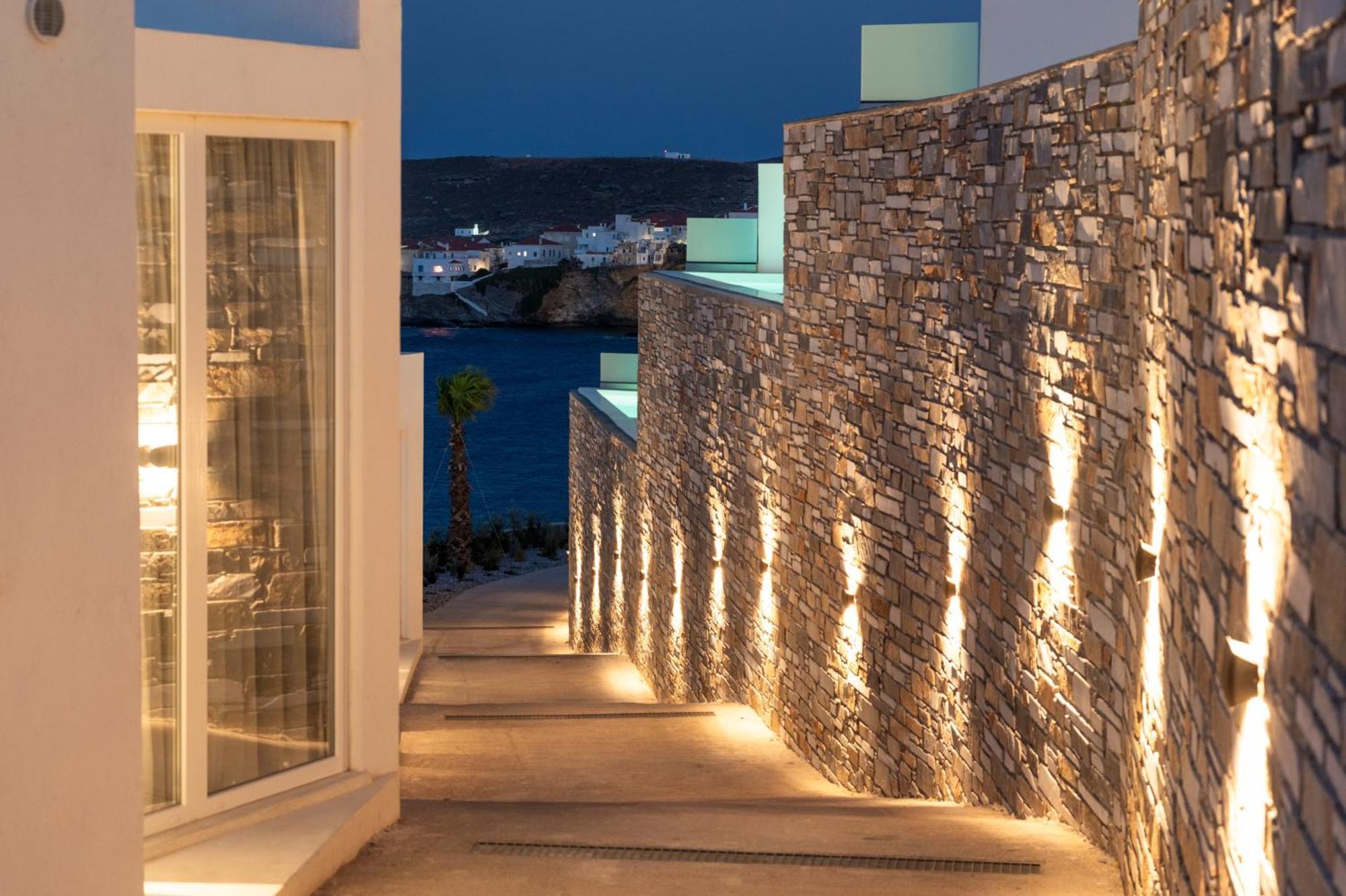 Golden Vista, Beachfront Suites By Explore Andros Eksteriør billede